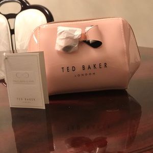 NEVER USED—TED BAKER Trapeze Bow Make Up Bag